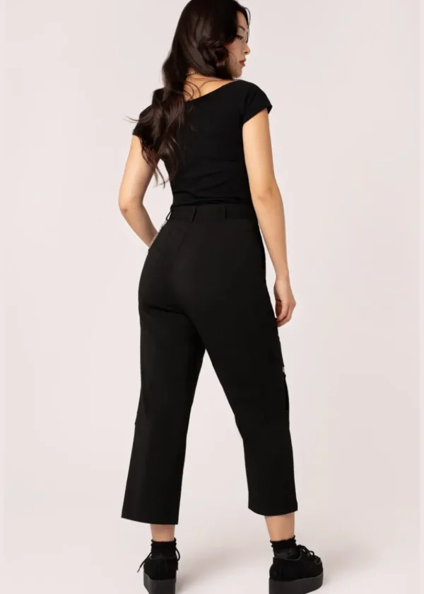 Hell Bunny Mallory Trousers Black