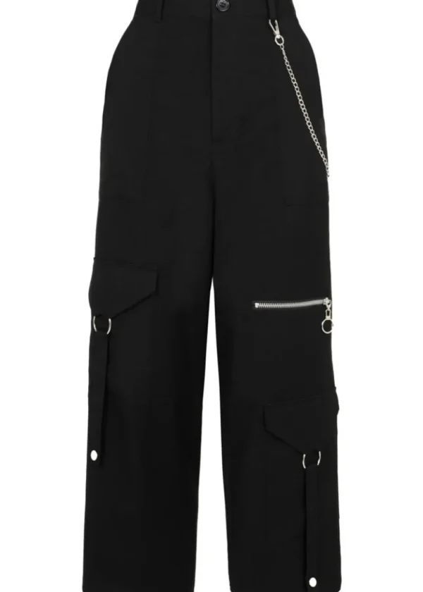 Hell Bunny Mallory Trousers Black