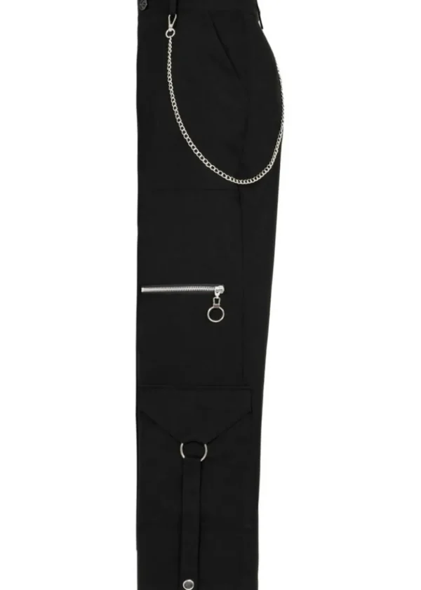 Hell Bunny Mallory Trousers Black