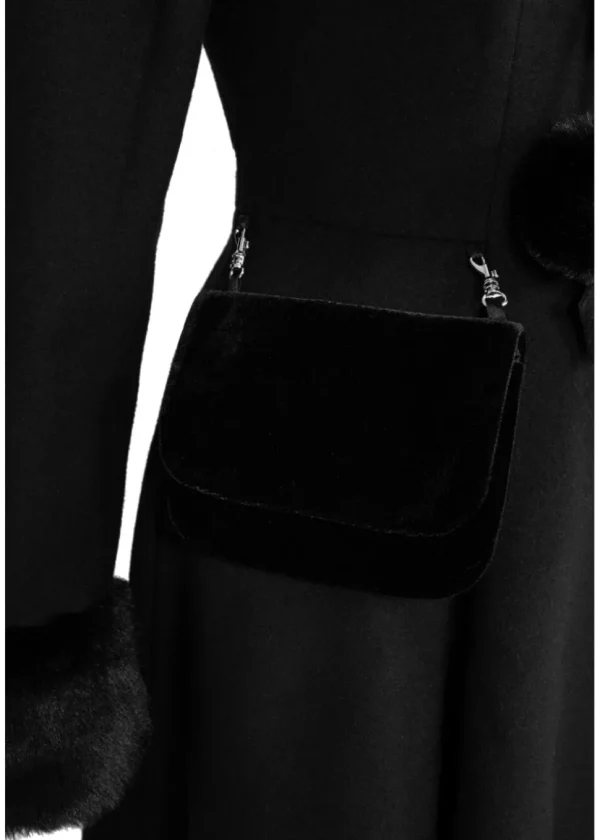 Hell Bunny Oita 40's Coat Black