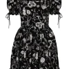 Hell Bunny Star Sign 60's Mini Dress Black
