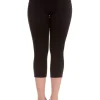 Hell Bunny Tina 50's Capri Trousers Black