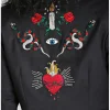 Hell Bunny Viva Maria Blazer Black