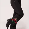 Hell Bunny Viva Maria Trousers Black