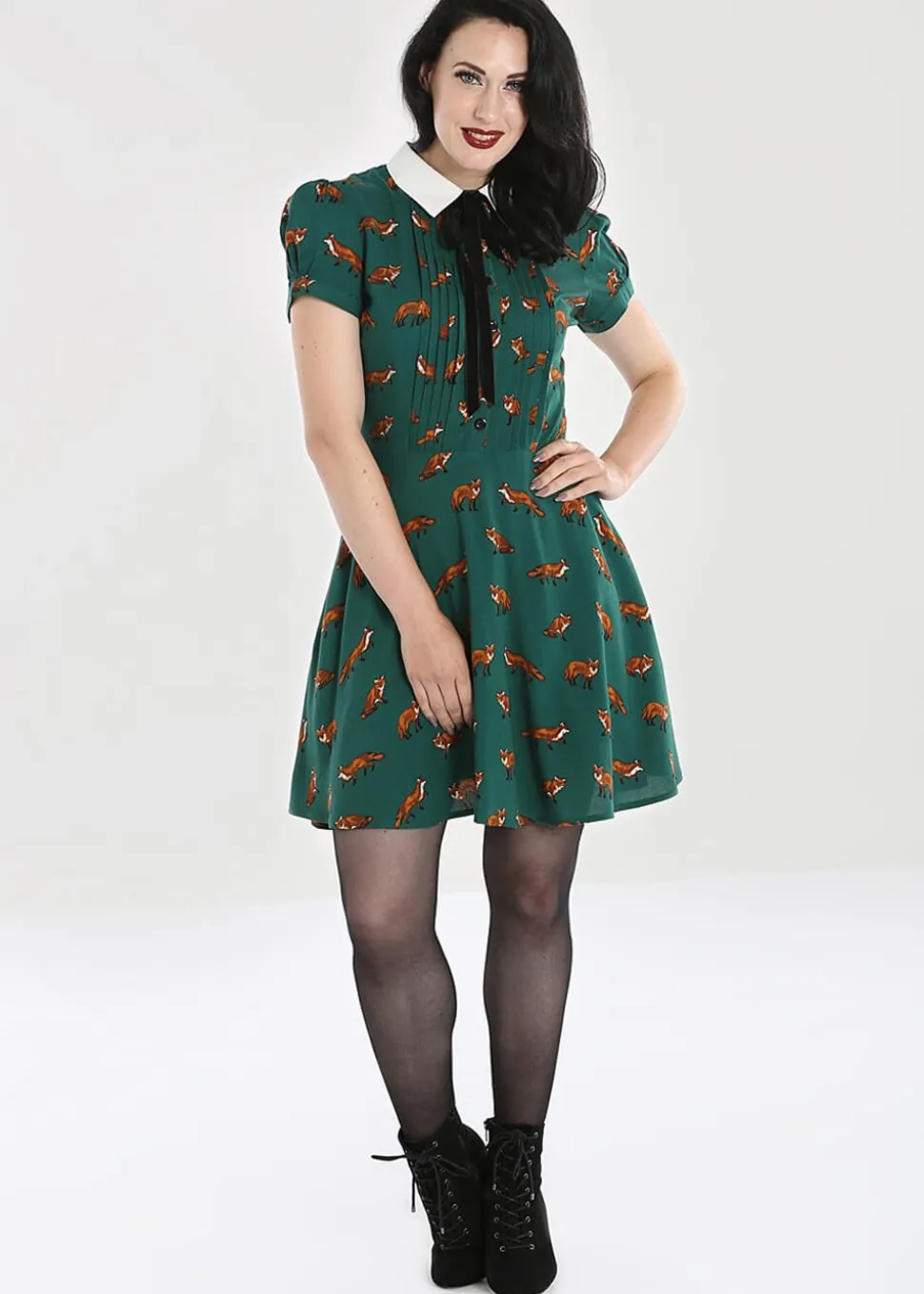 hell_bunny_vixey_fox_s_dr_1-1.webp Hell Bunny Vixey Fox 40's Dress Dark Green