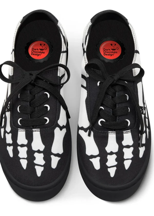 Hot Chocolate Design Bella Hasta La Muerte Sneakers Trainers Black