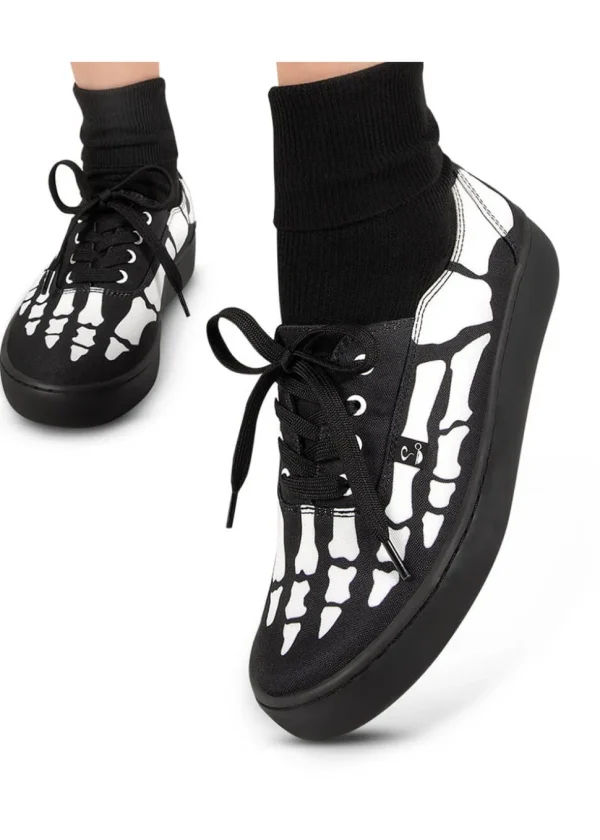 Hot Chocolate Design Bella Hasta La Muerte Sneakers Trainers Black