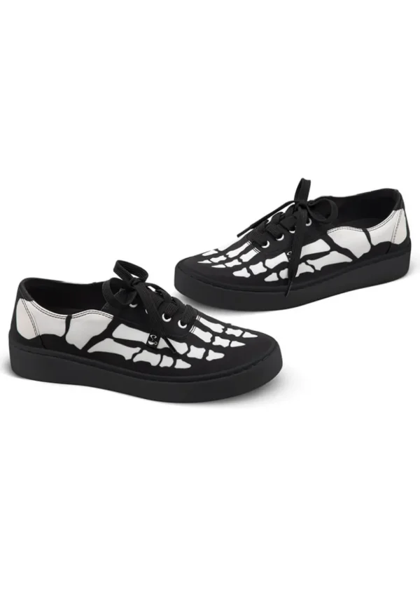 Hot Chocolate Design Bella Hasta La Muerte Sneakers Trainers Black