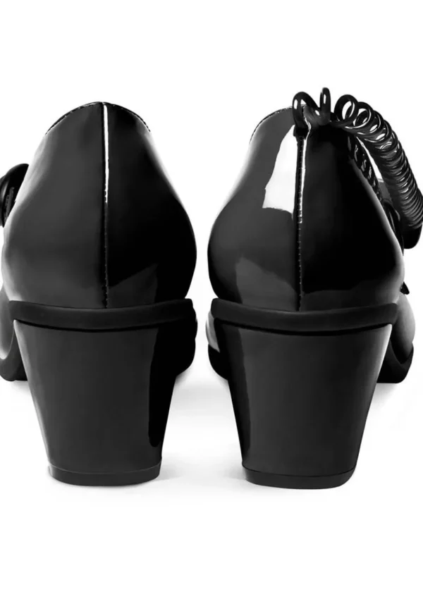 Hot Chocolate Design Call Me 50's Pumps Black
