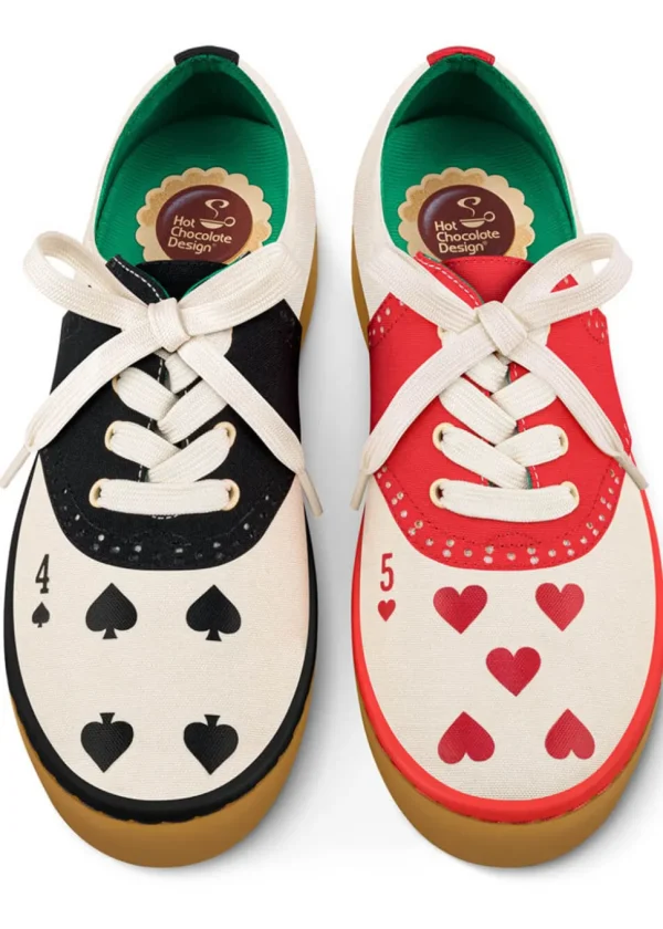 Hot Chocolate Design Hearts Sneakers Trainers