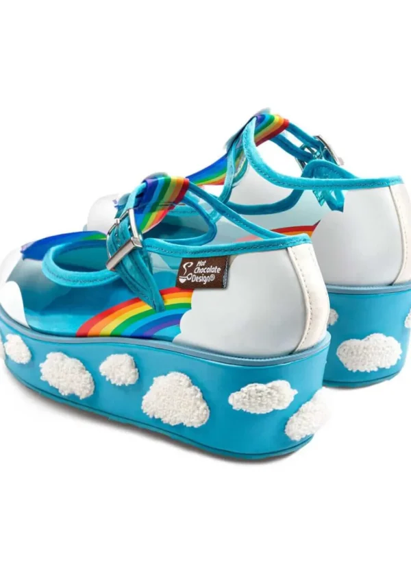 Hot Chocolate Design Iris Platform Shoes Multi
