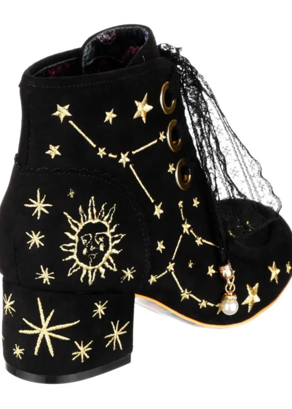 Irregular Choice Alpha Centauri Boots Black
