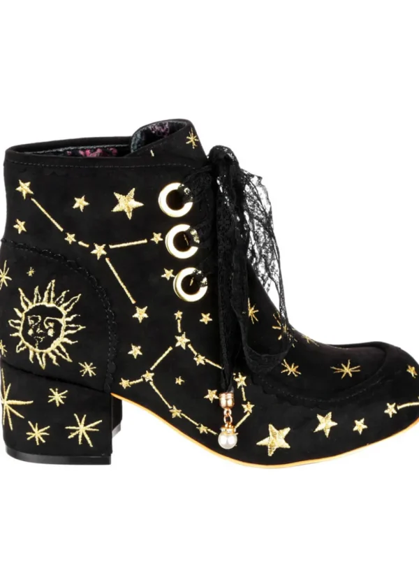 Irregular Choice Alpha Centauri Boots Black