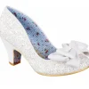 Irregular Choice Ban Joe Pumps White