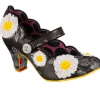 Irregular Choice Daisy Darling 40's Pumps Black