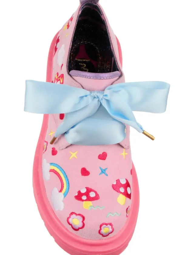 Irregular Choice Dear Diary Shoes Pink