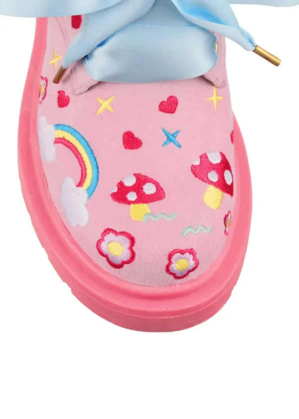 Irregular Choice Dear Diary Shoes Pink