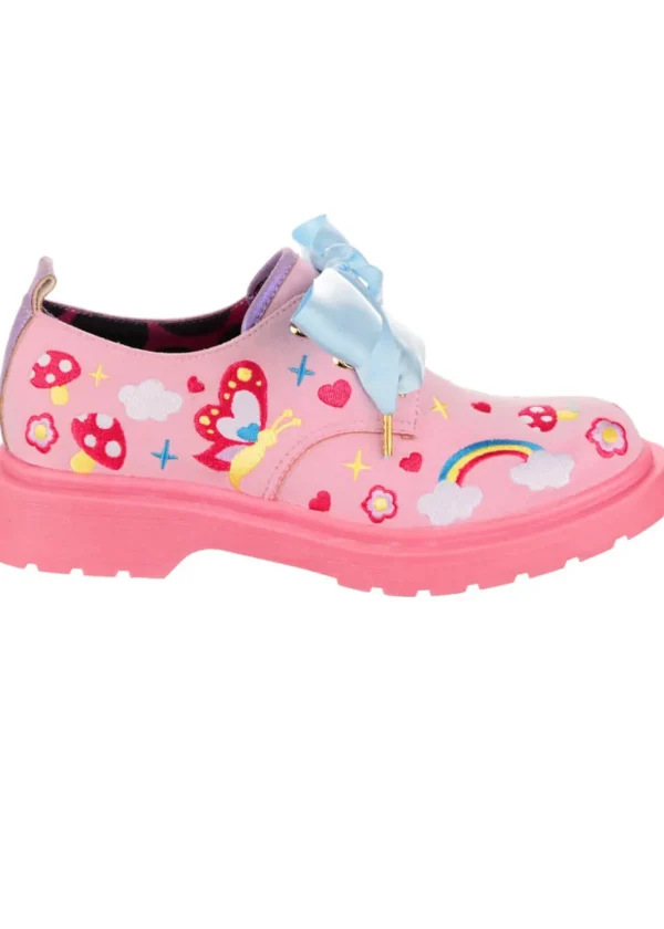 Irregular Choice Dear Diary Shoes Pink
