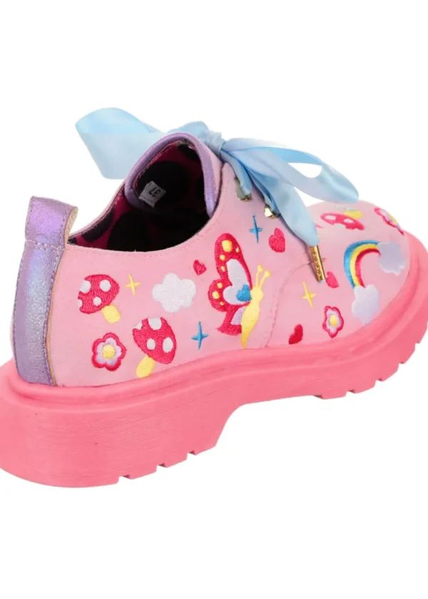 Irregular Choice Dear Diary Shoes Pink