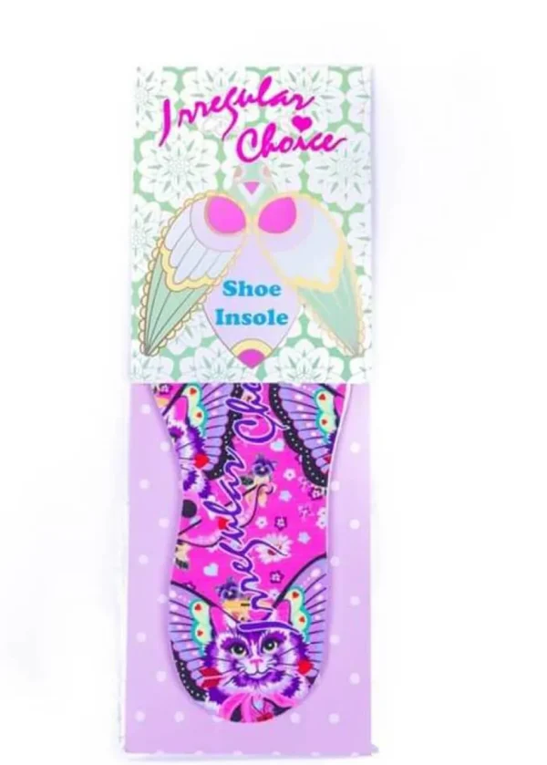 Irregular Choice Insoles Pink Red