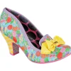 Irregular Choice Kanjanka Florals 50's Pumps Lilac