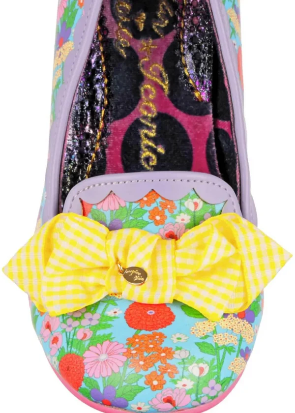 Irregular Choice Kanjanka Florals 50's Pumps Lilac