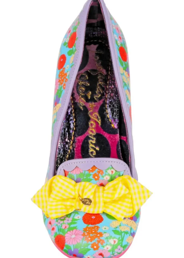 Irregular Choice Kanjanka Florals 50's Pumps Lilac