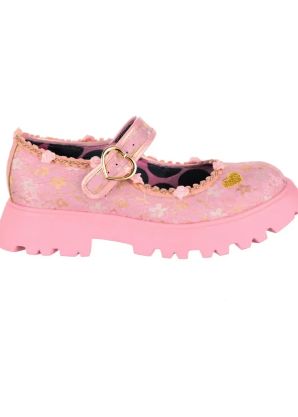 Irregular Choice Sweet Surprise Mary Janes Pink