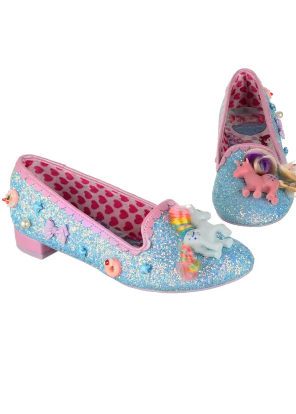 Irregular Choice x My Little Pony Playful Ponies Ballerinas Blue