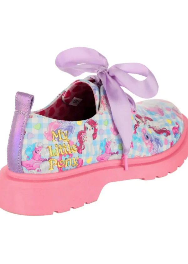 Irregular Choice x My Little Pony Rad Magic Lace-up Shoes Blue Pink