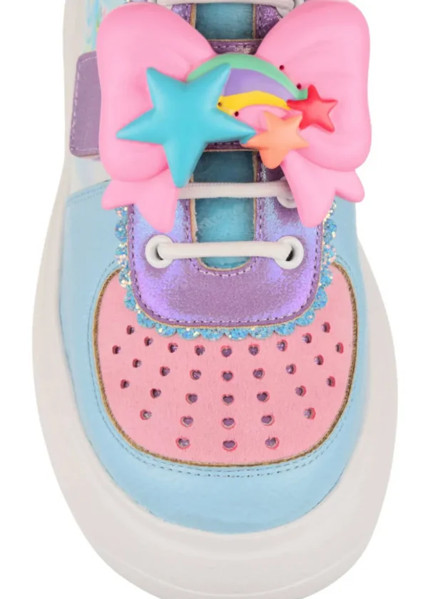 Irregular Choice x My Little Pony Rainbow Of Light Sneakers Light Blue