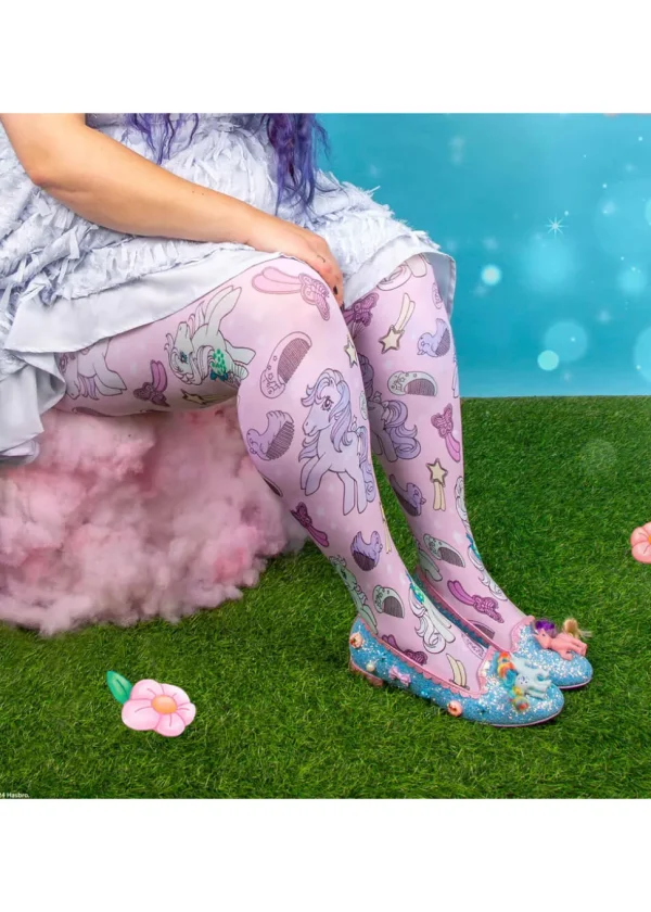 Irregular Choice x My Little Pony Playful Ponies Ballerinas Blue