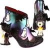 Irregular Choice x Peanuts Count Snoopy Ankle Boots Black