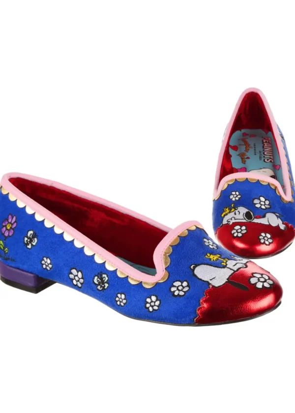 Irregular Choice x Peanuts My Friend Snoopy Ballerina's Blue