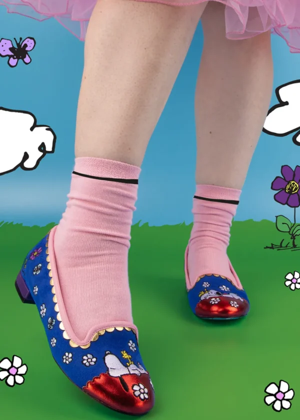 Irregular Choice x Peanuts My Friend Snoopy Ballerina's Blue