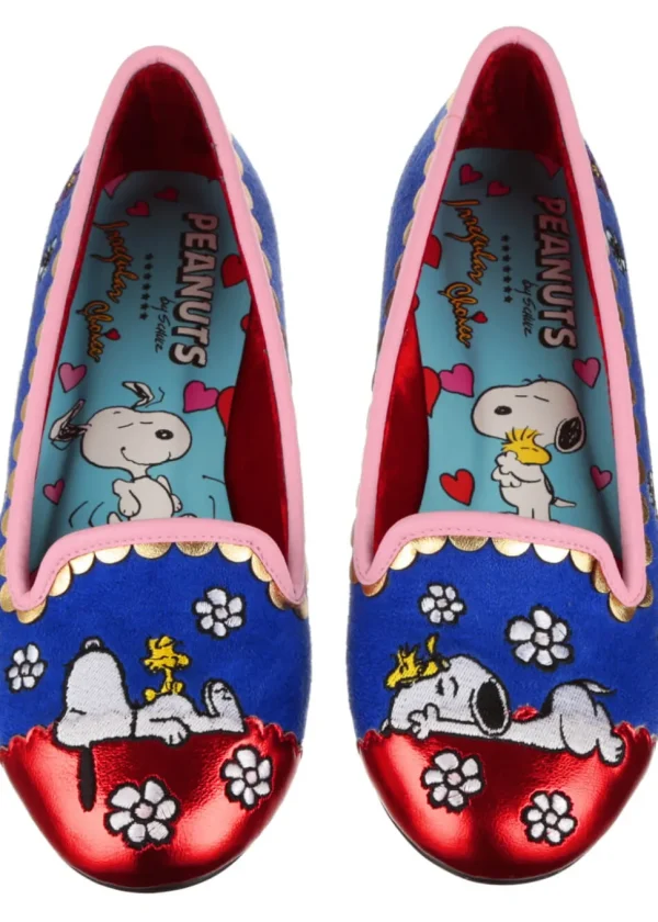 Irregular Choice x Peanuts My Friend Snoopy Ballerina's Blue