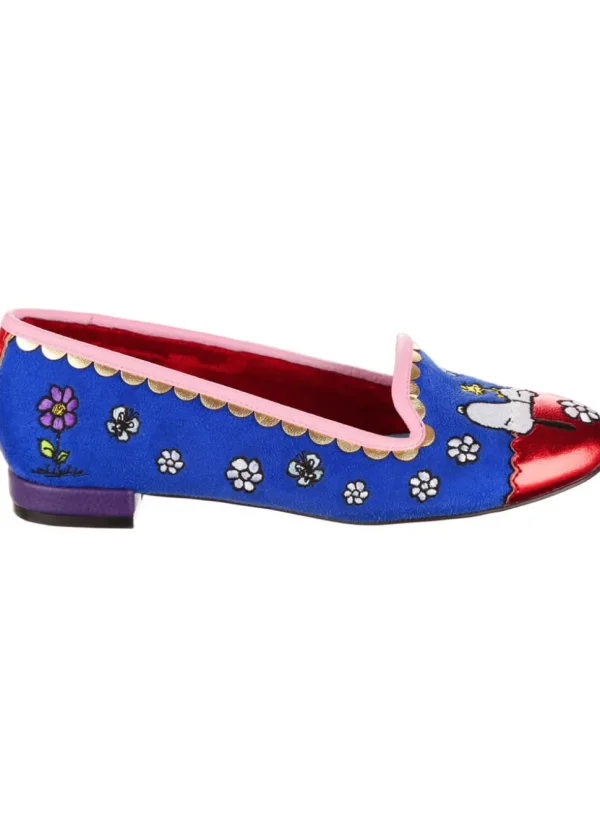 Irregular Choice x Peanuts My Friend Snoopy Ballerina's Blue