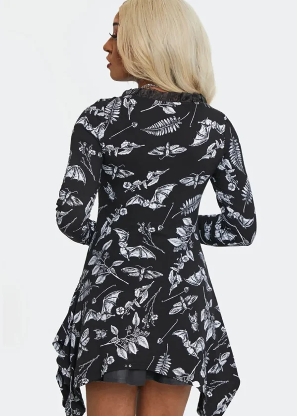Jawbreaker Herbal Bat 70's Top Black