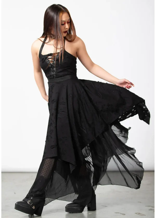 Killstar Badlands Maxi Dress Black