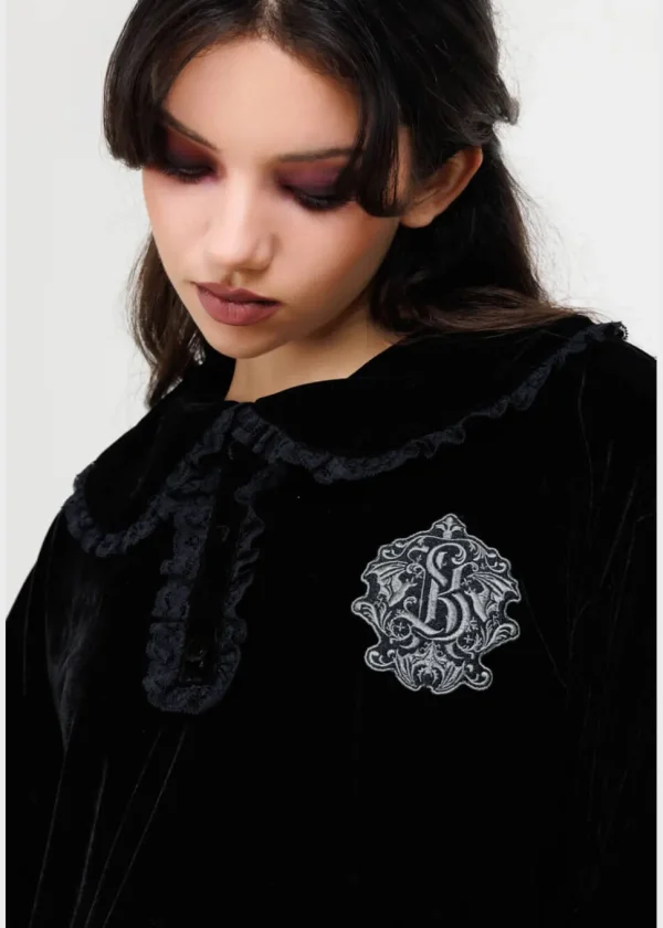 Killstar Darkmoor Academy Sweater Black