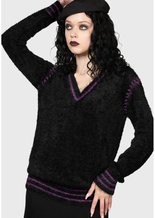 Killstar Emiliana Sweater Black