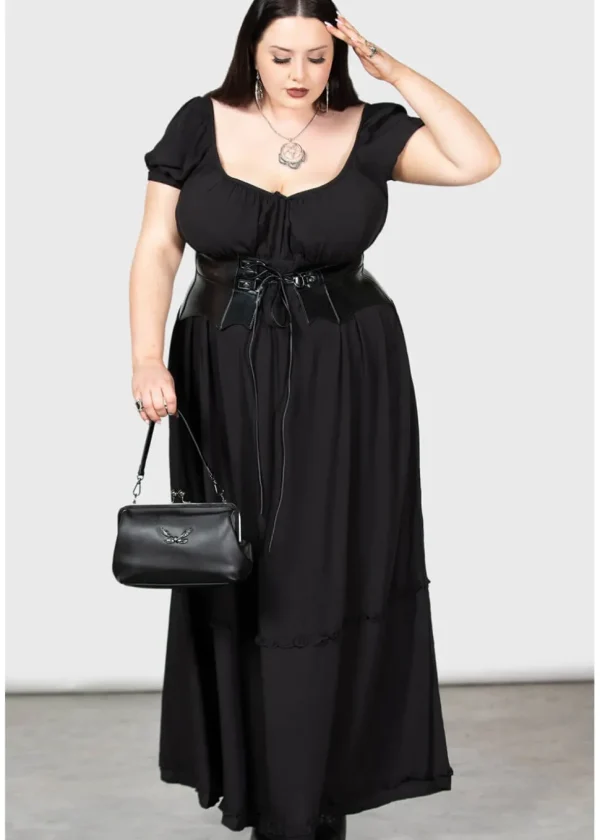 Killstar Heath Maxi Dress Black