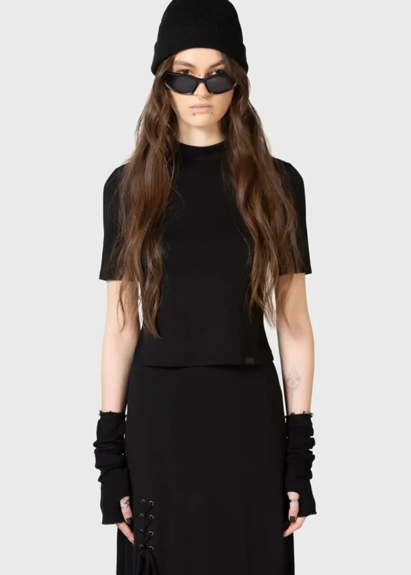 Killstar Kihilist Astrophel Top Black