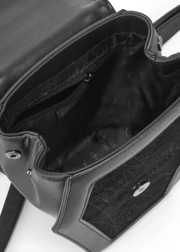 Killstar Kihilist Casket Of Sorrow Coffin Backpack Black