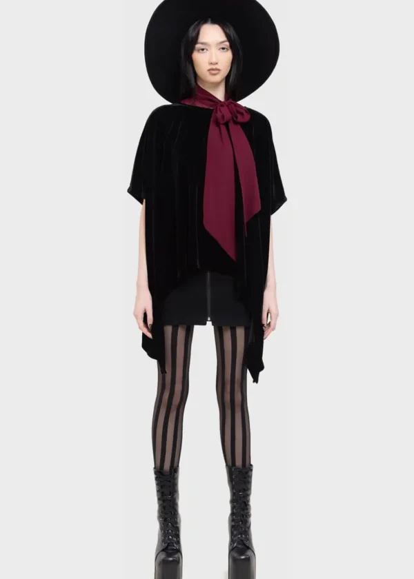 Killstar Kihilist Lurid Top Black