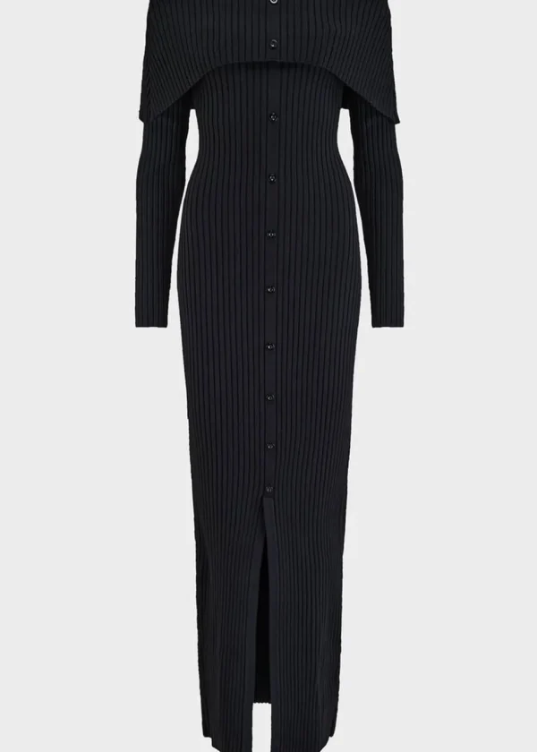 Killstar Kihilist Shadow Empress Maxi Dress Black
