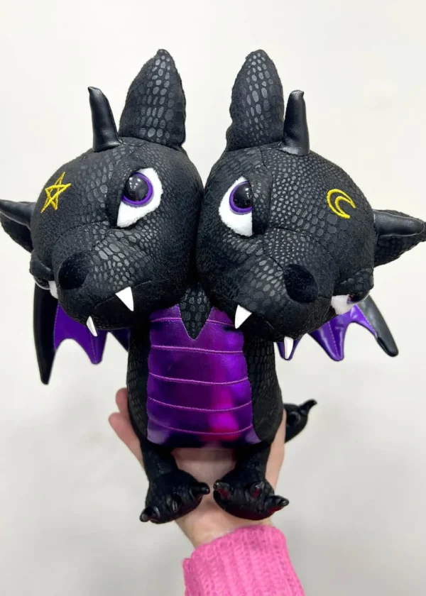 Killstar Kreeptures Tiamat Plush Black