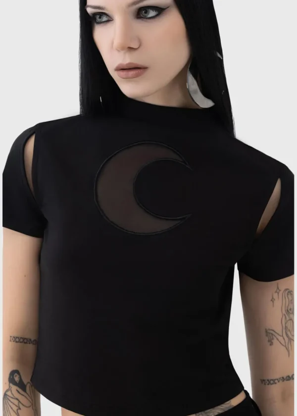 Killstar Nephilis Top Black