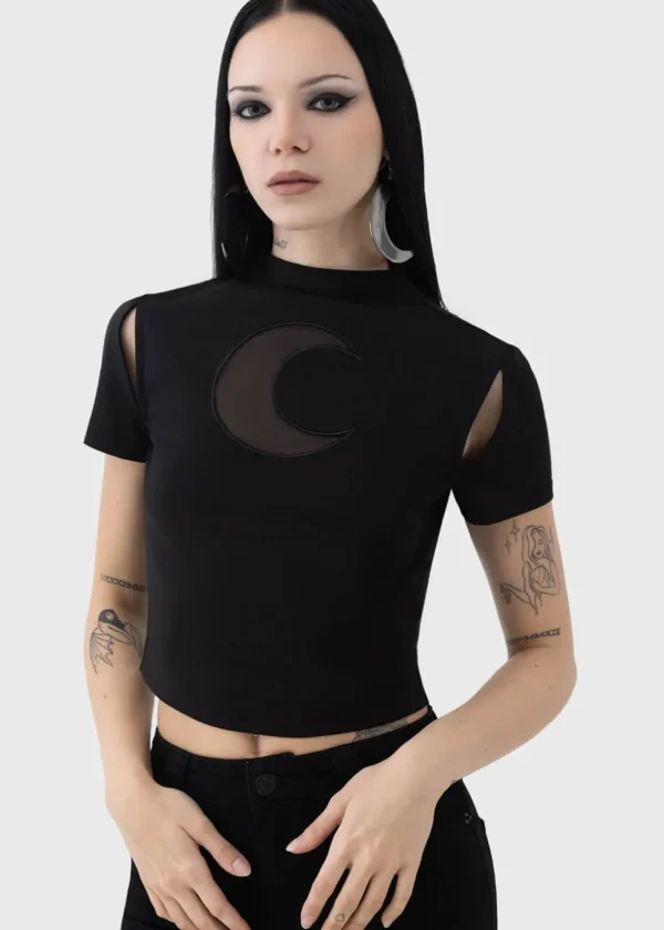 Killstar Nephilis Top Black