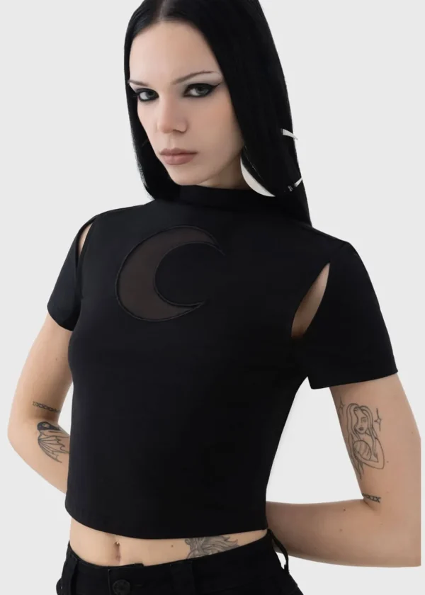 Killstar Nephilis Top Black